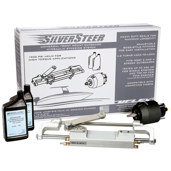 Uflex Usa SilverSteerOutboard Hydraulic Tilt Steering System - UC130 V1 SILVERSTEERXP1T